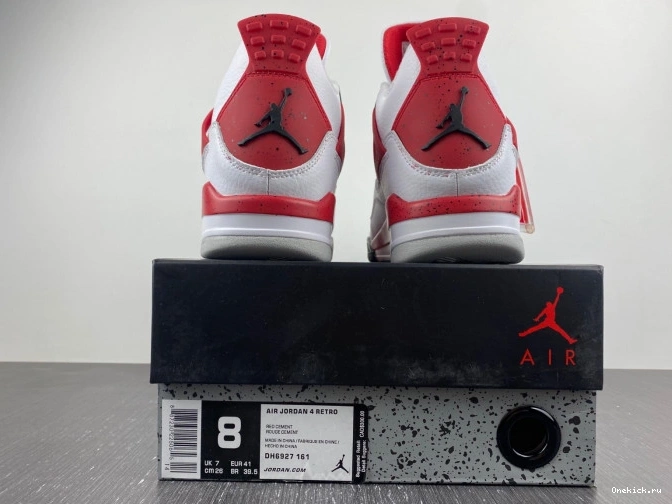 One Kick Cement 4 Air Red DH6927-161 Jordan 0811